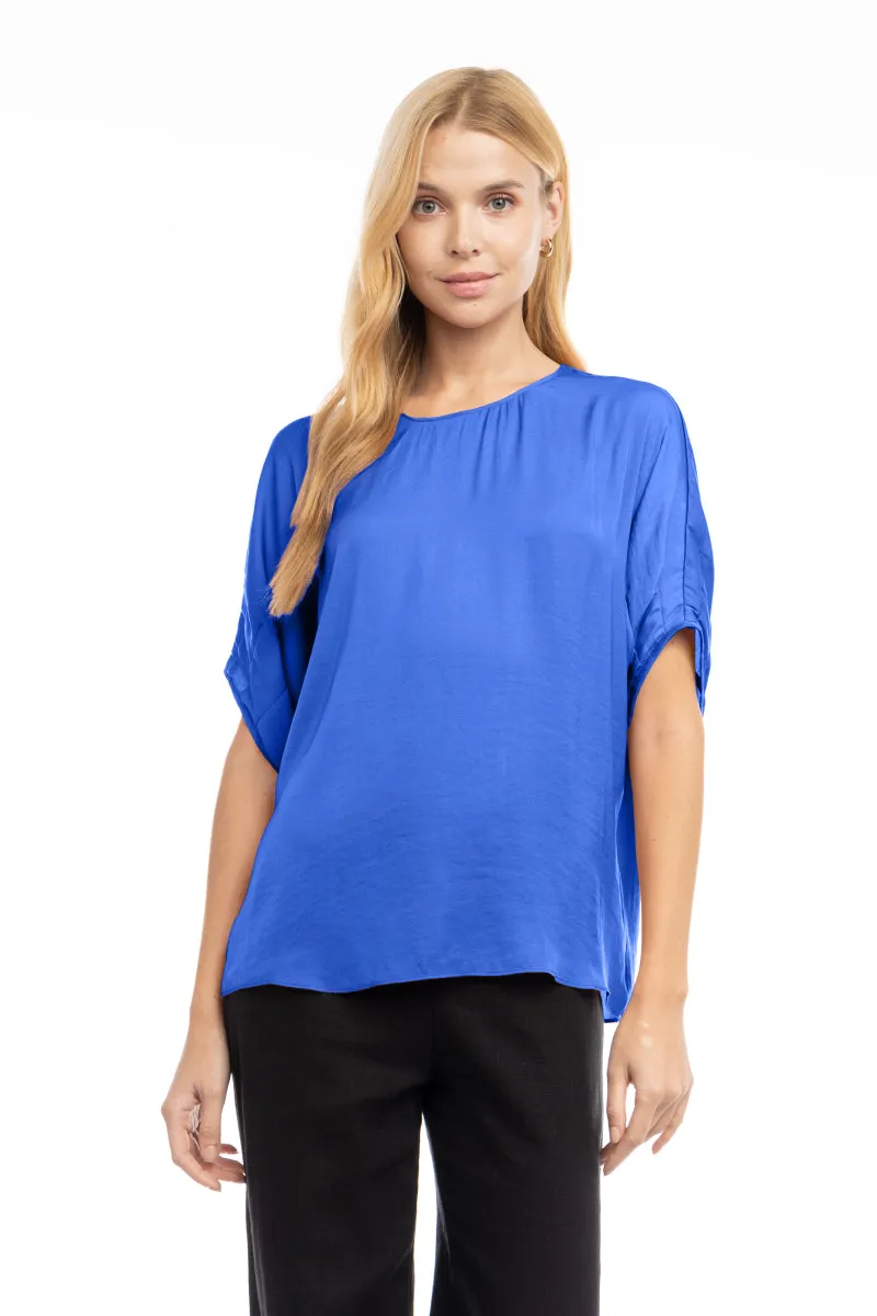 Dolman Short Sleeve Blouse