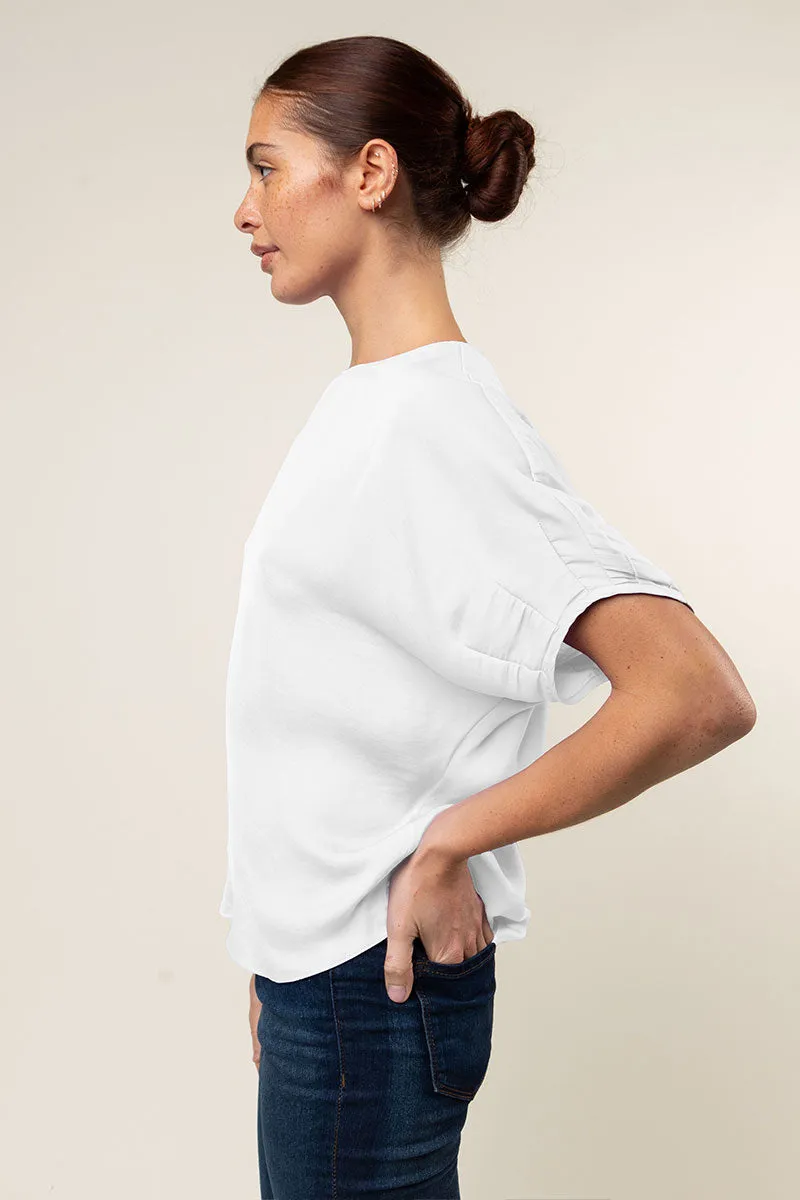 Dolman Short Sleeve Blouse