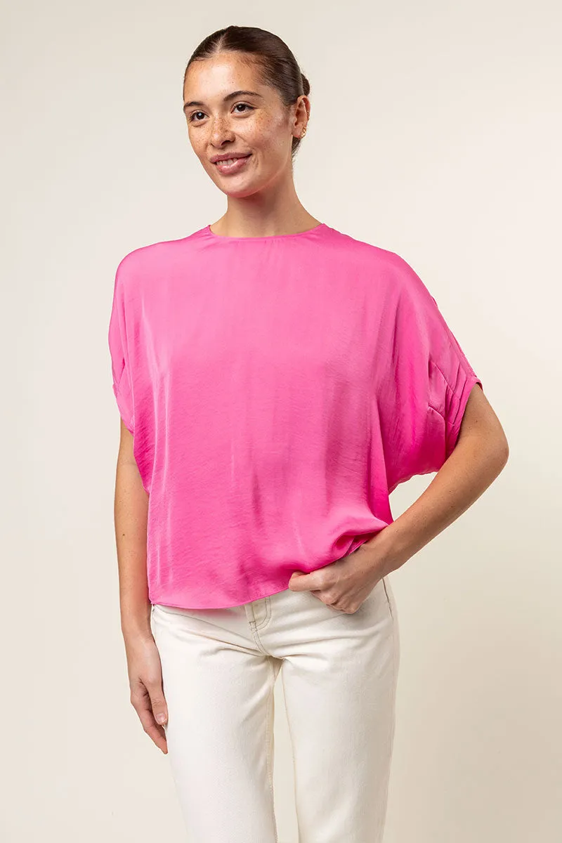 Dolman Short Sleeve Blouse