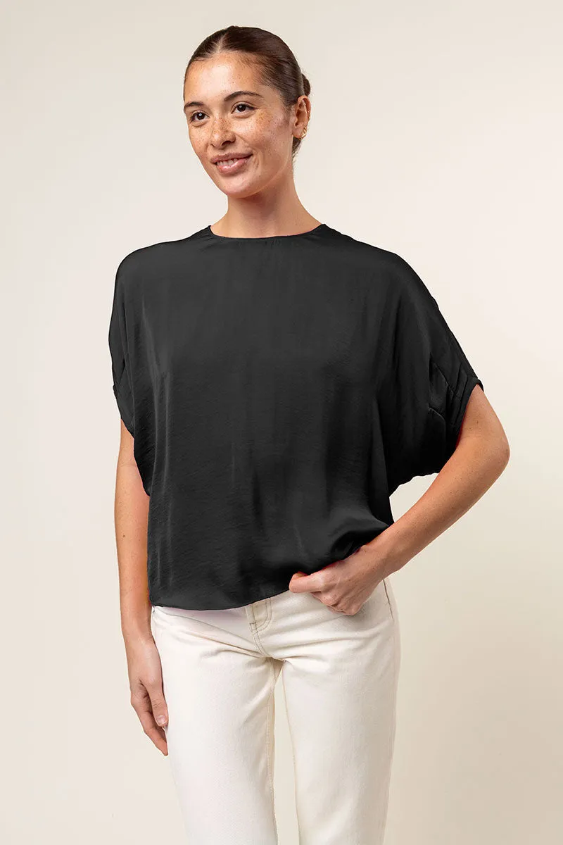 Dolman Short Sleeve Blouse