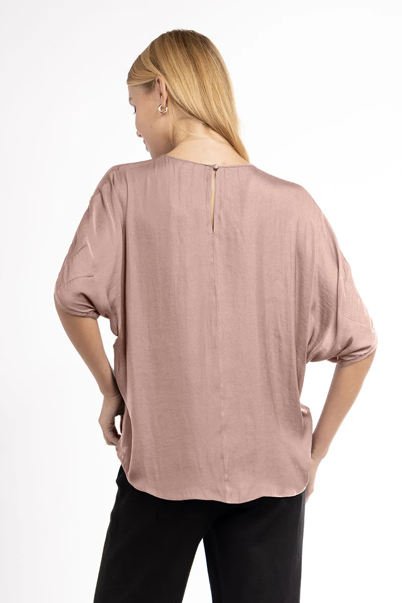 Dolman Short Sleeve Blouse