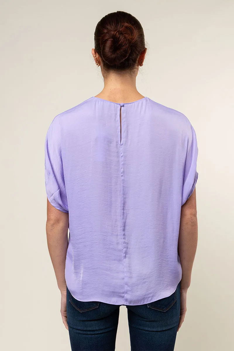 Dolman Short Sleeve Blouse