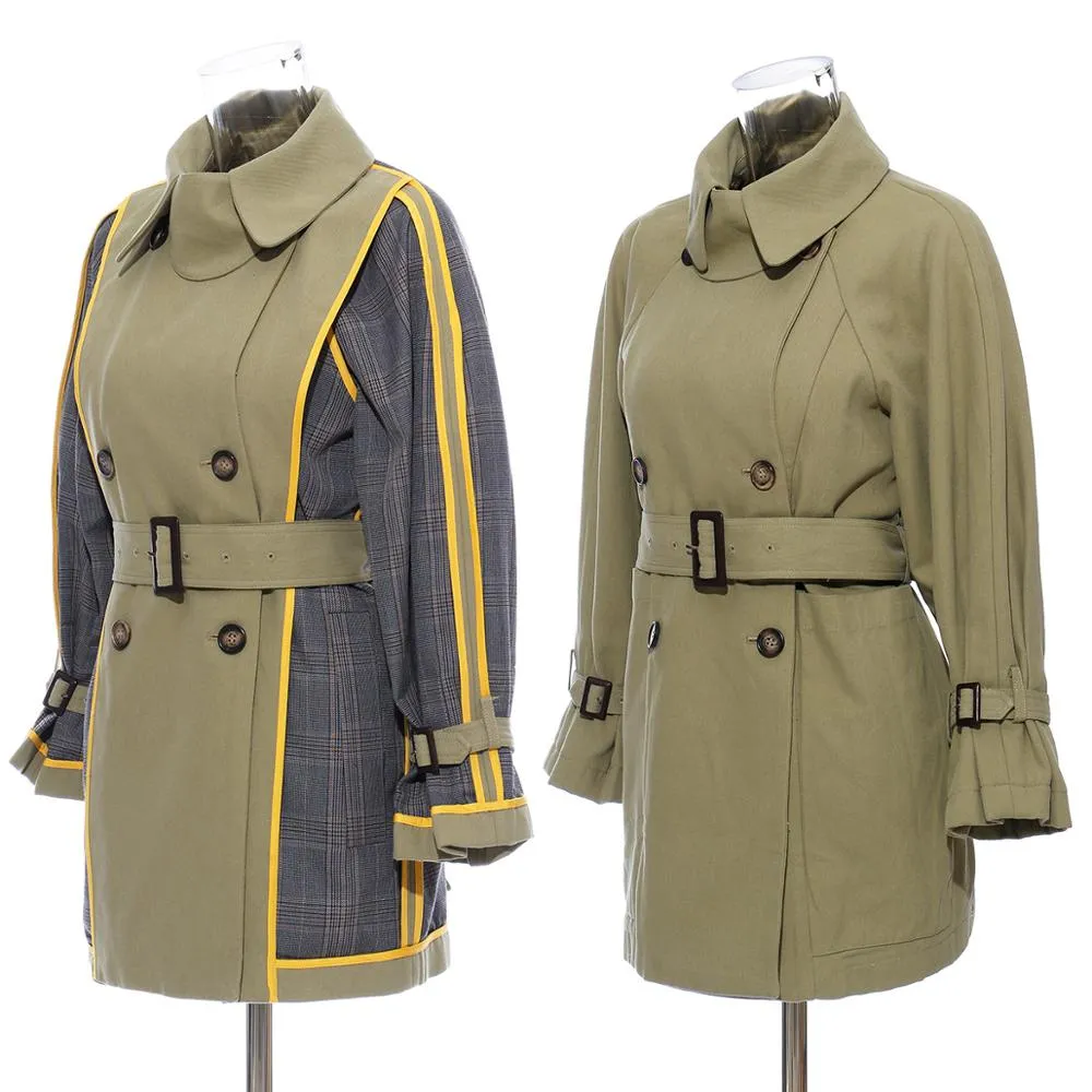 Double-sided British Style Trench Coat