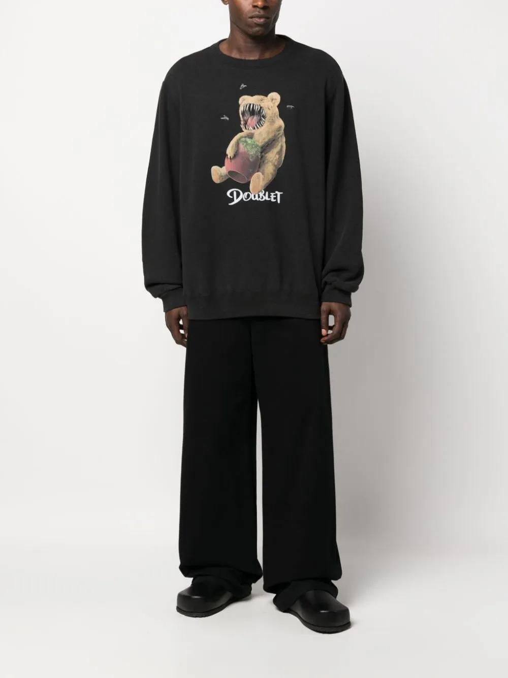 DOUBLET Sweaters Black