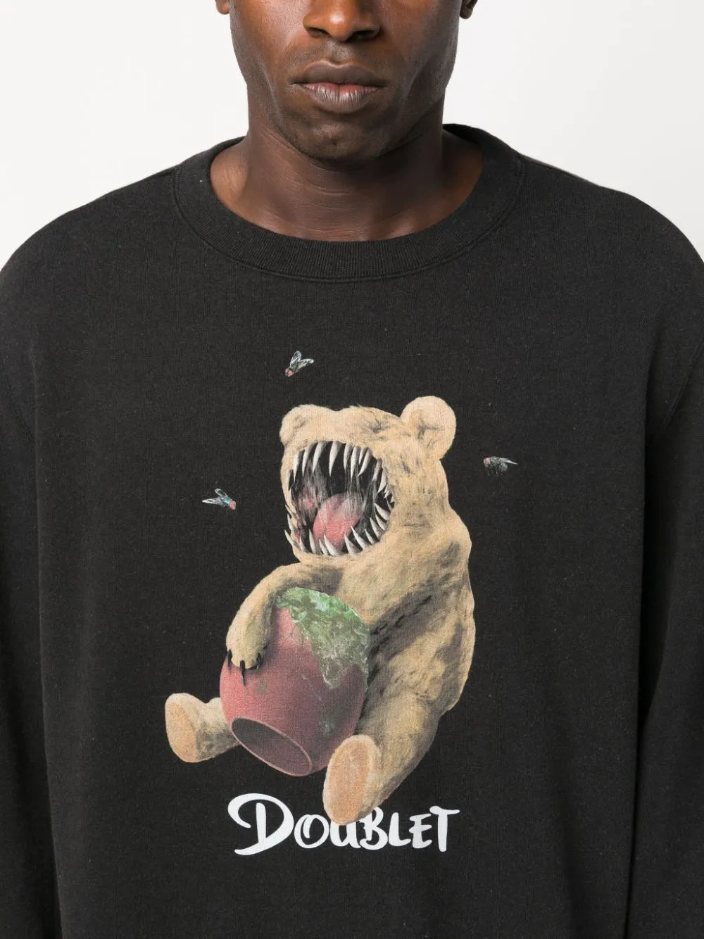 DOUBLET Sweaters Black
