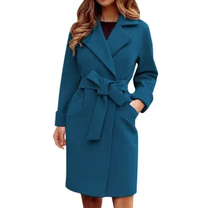Elegant coat for women - Lightweight and breathable material