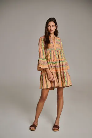 ELLA SHORT - BEIGE/ORANGE