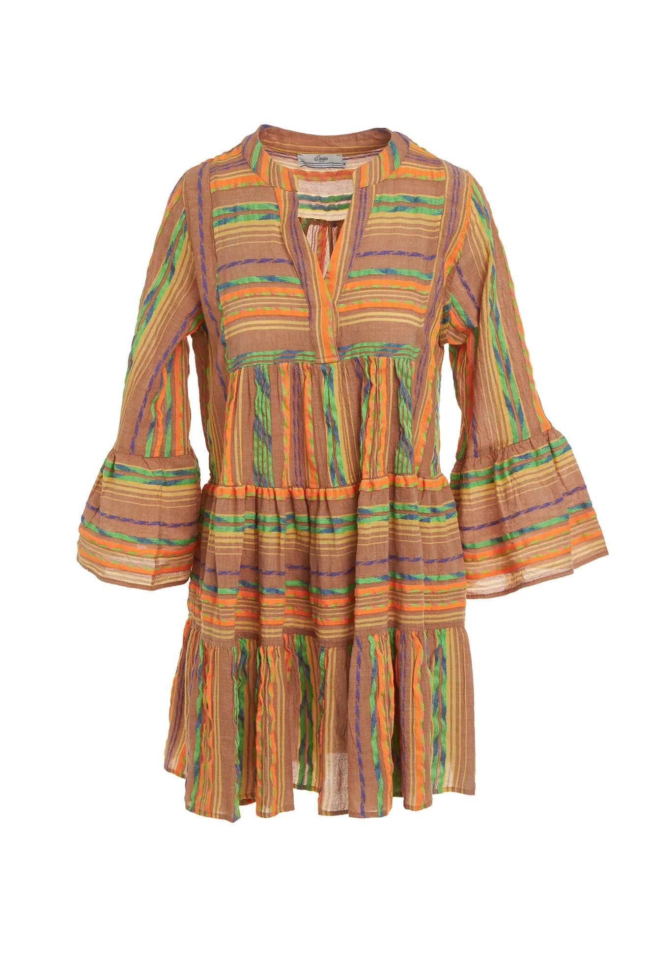 ELLA SHORT - BEIGE/ORANGE