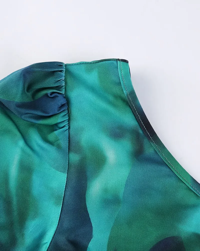 Emerald City Stylish Slice Dress