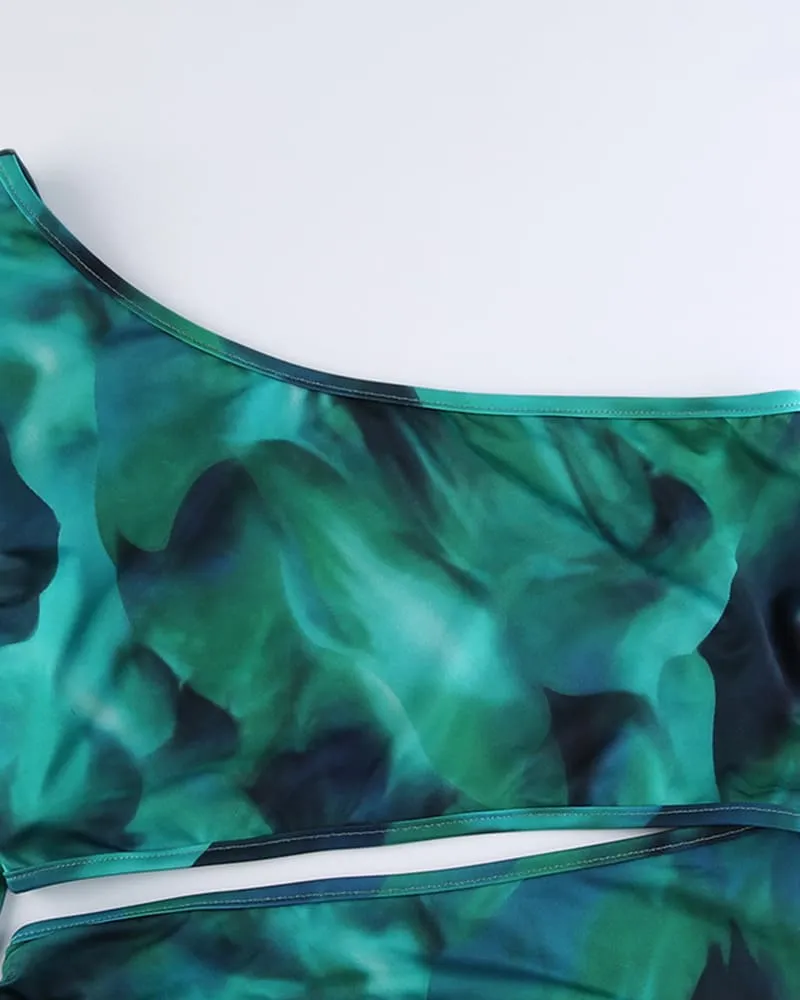 Emerald City Stylish Slice Dress
