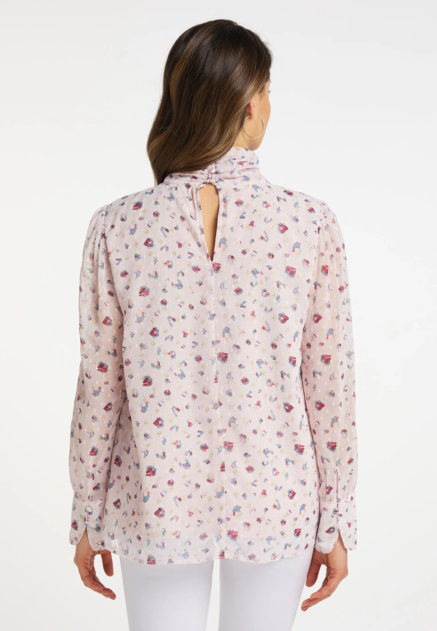 faina Women's Long Sleeve Blouse Top