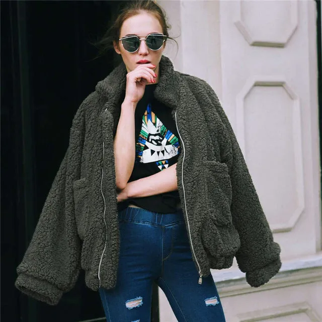 Female Coat Fashion Korean Style Jacket