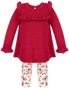 First Impressions Baby Girls Sweater Tunic Set,