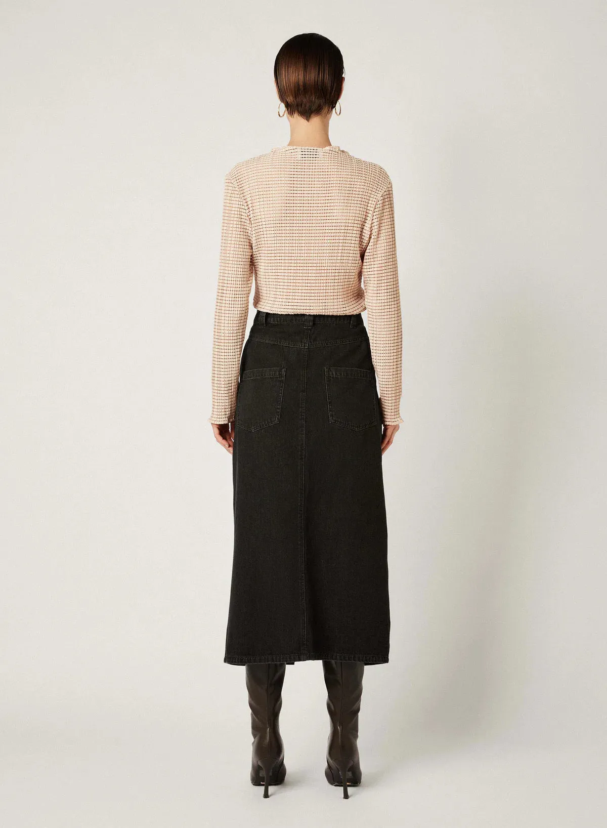 Fleetwood Denim Skirt - Midnight
