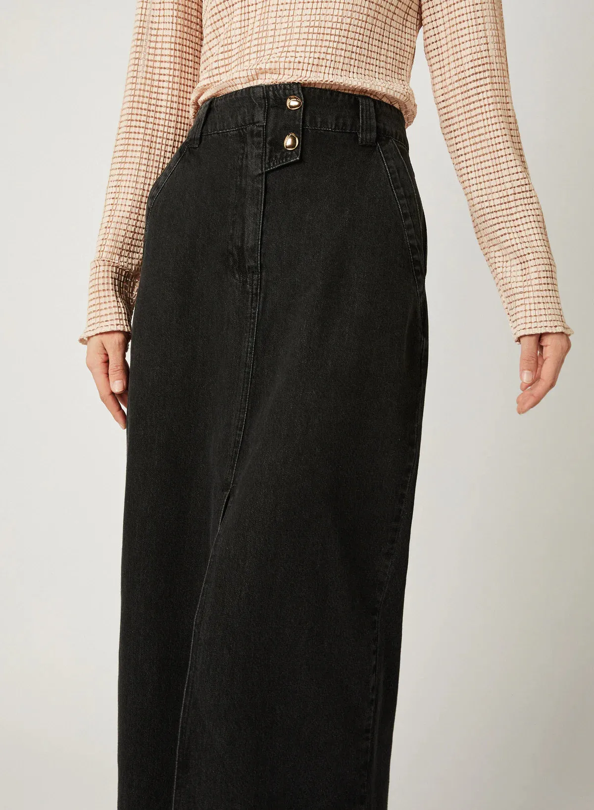 Fleetwood Denim Skirt - Midnight