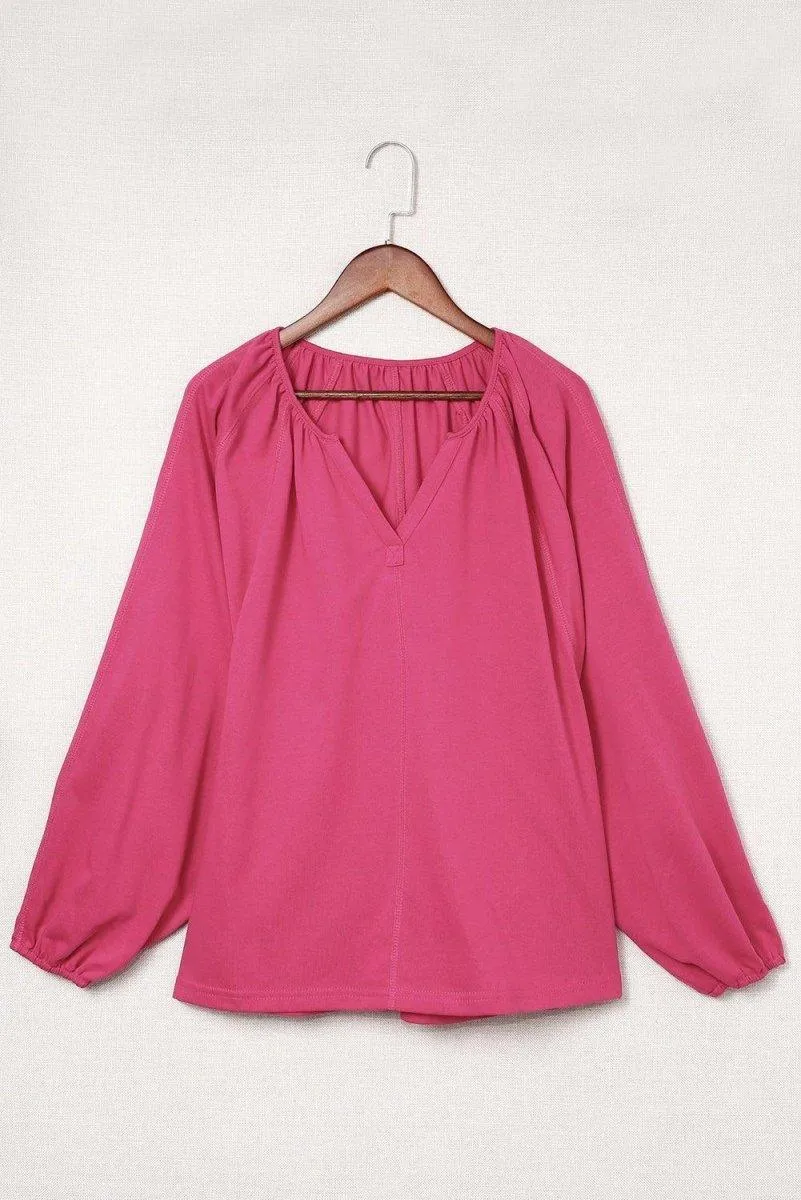 Flirt With Me Casual Blouse