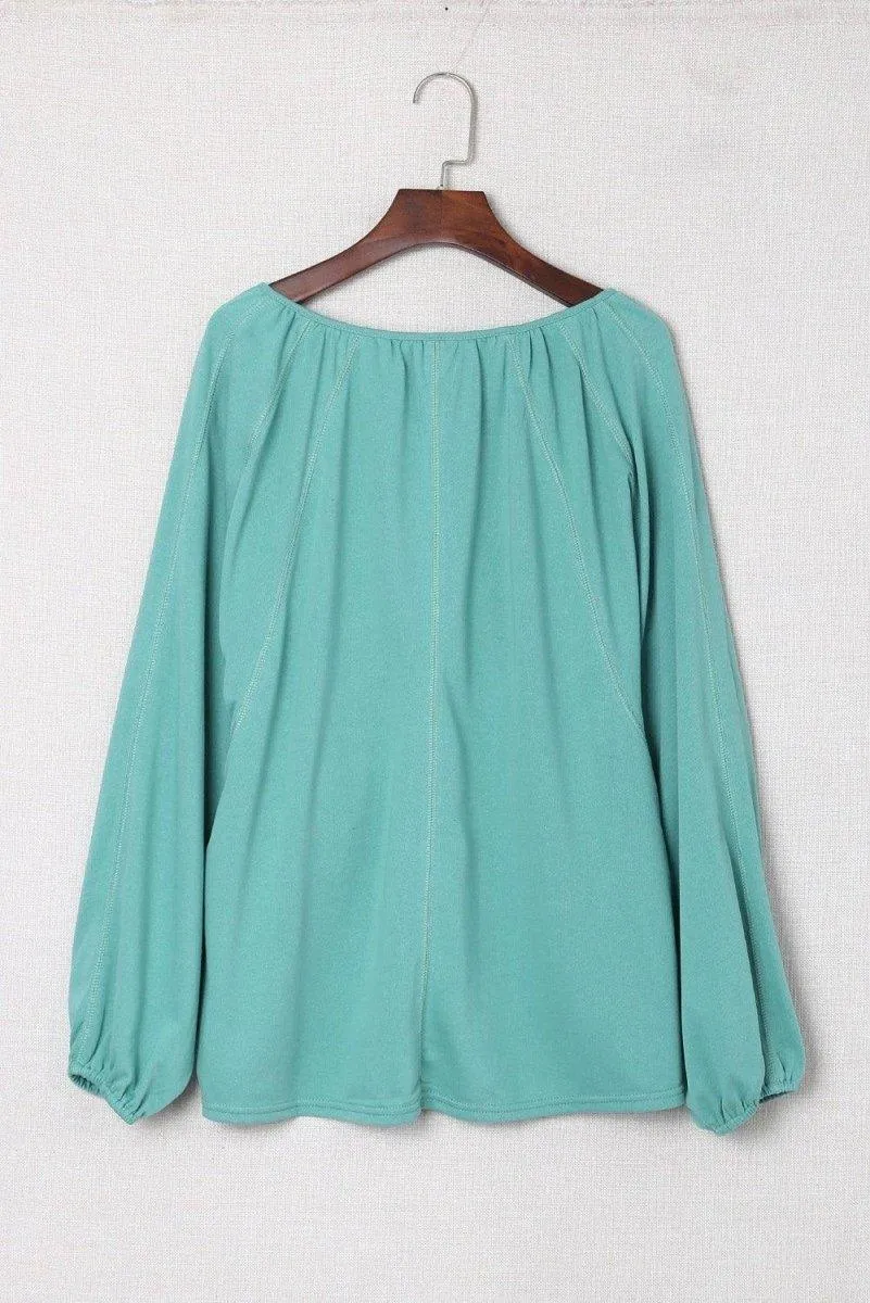 Flirt With Me Casual Blouse
