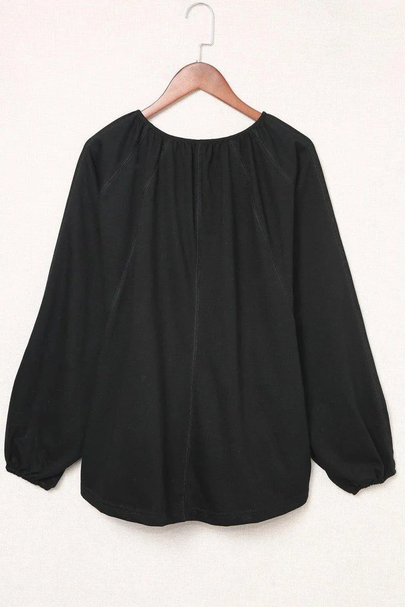 Flirt With Me Casual Blouse