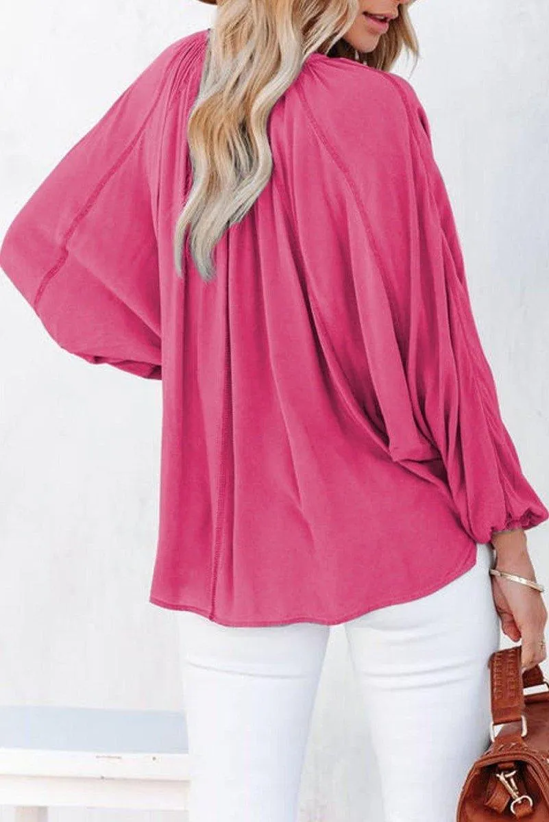 Flirt With Me Casual Blouse