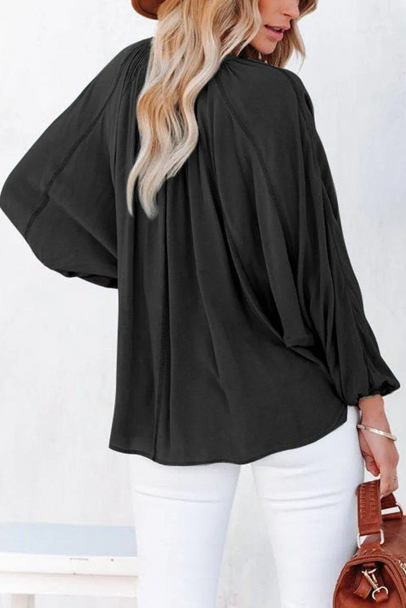 Flirt With Me Casual Blouse