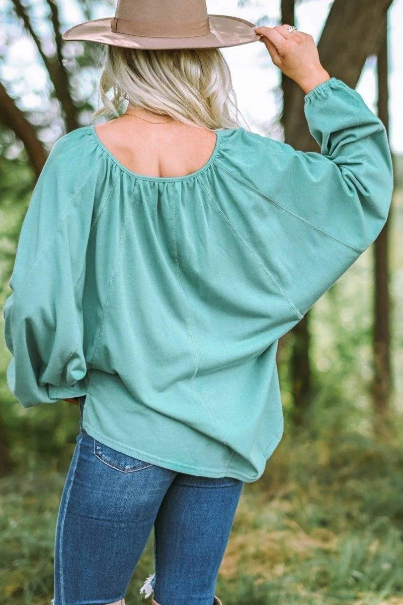 Flirt With Me Casual Blouse
