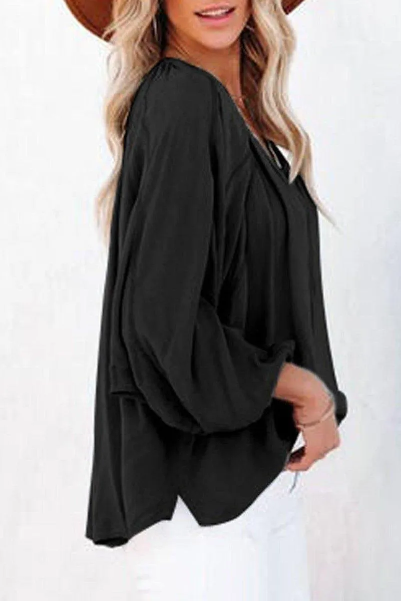 Flirt With Me Casual Blouse