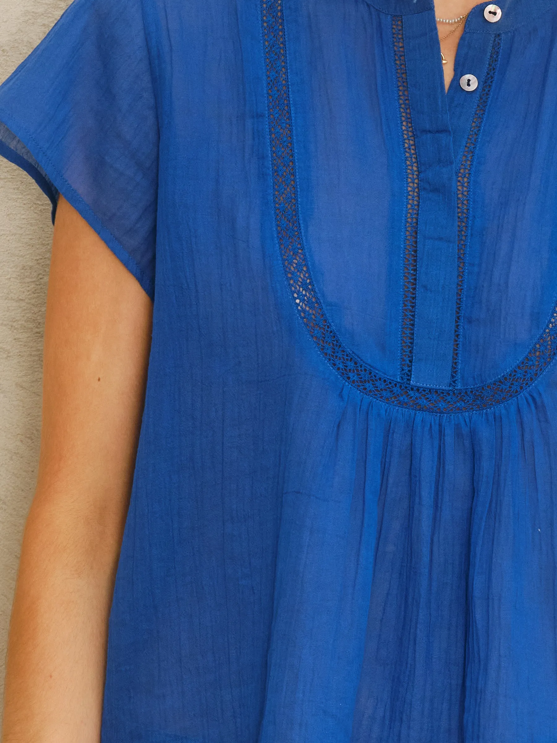 Freya Top - Blue