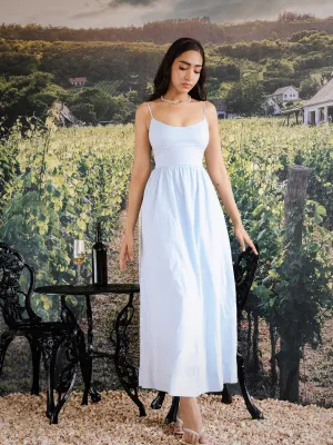 Full Flared Maxi Dress