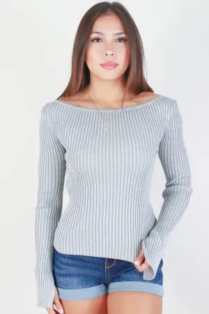 GET TO KNOW ME SWEATER