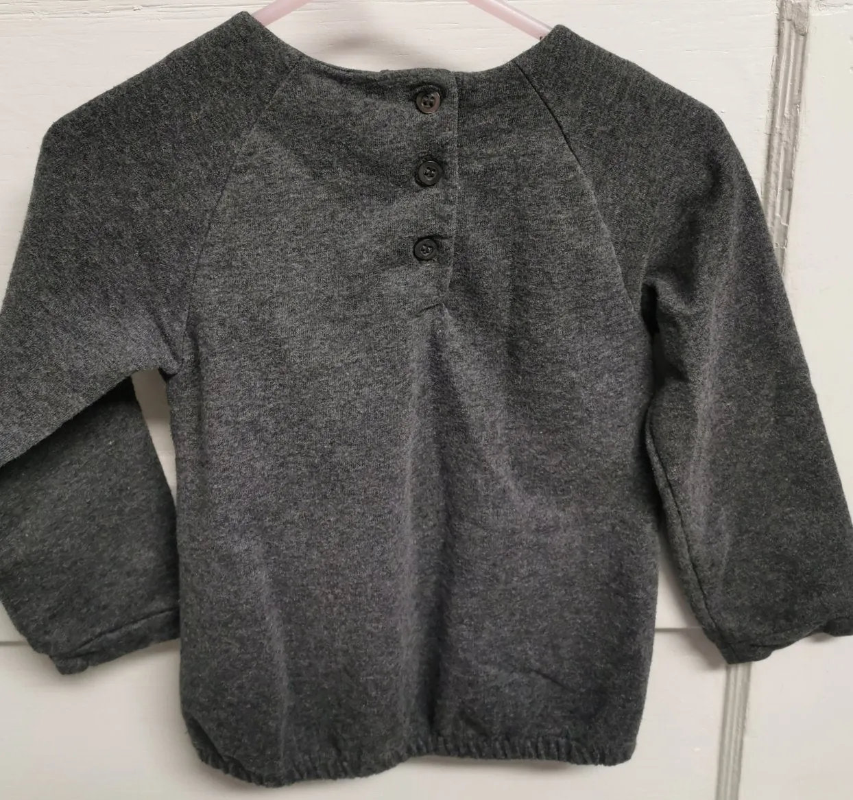 GIRL SIZE 2 YEARS - CALVIN KLEIN, Long-sleeve Tunic Sweater Dress EUC B32