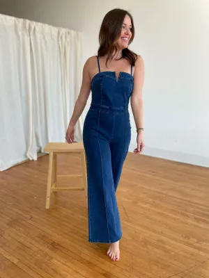 Hazel Blues® |  PREORDER: Boho Soul Flared Jumpsuit