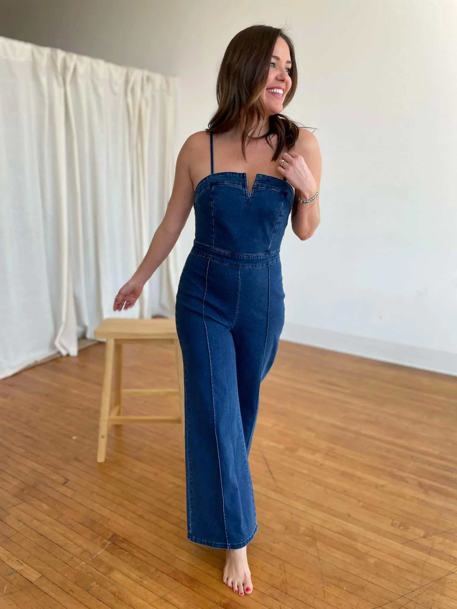 Hazel Blues® |  PREORDER: Boho Soul Flared Jumpsuit