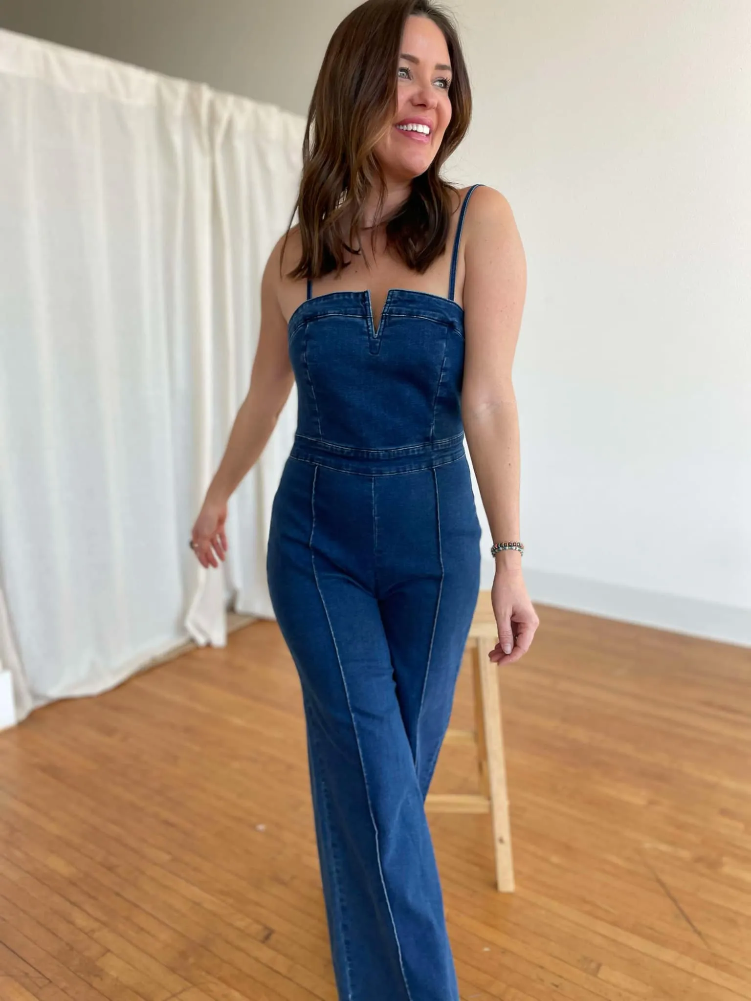 Hazel Blues® |  PREORDER: Boho Soul Flared Jumpsuit