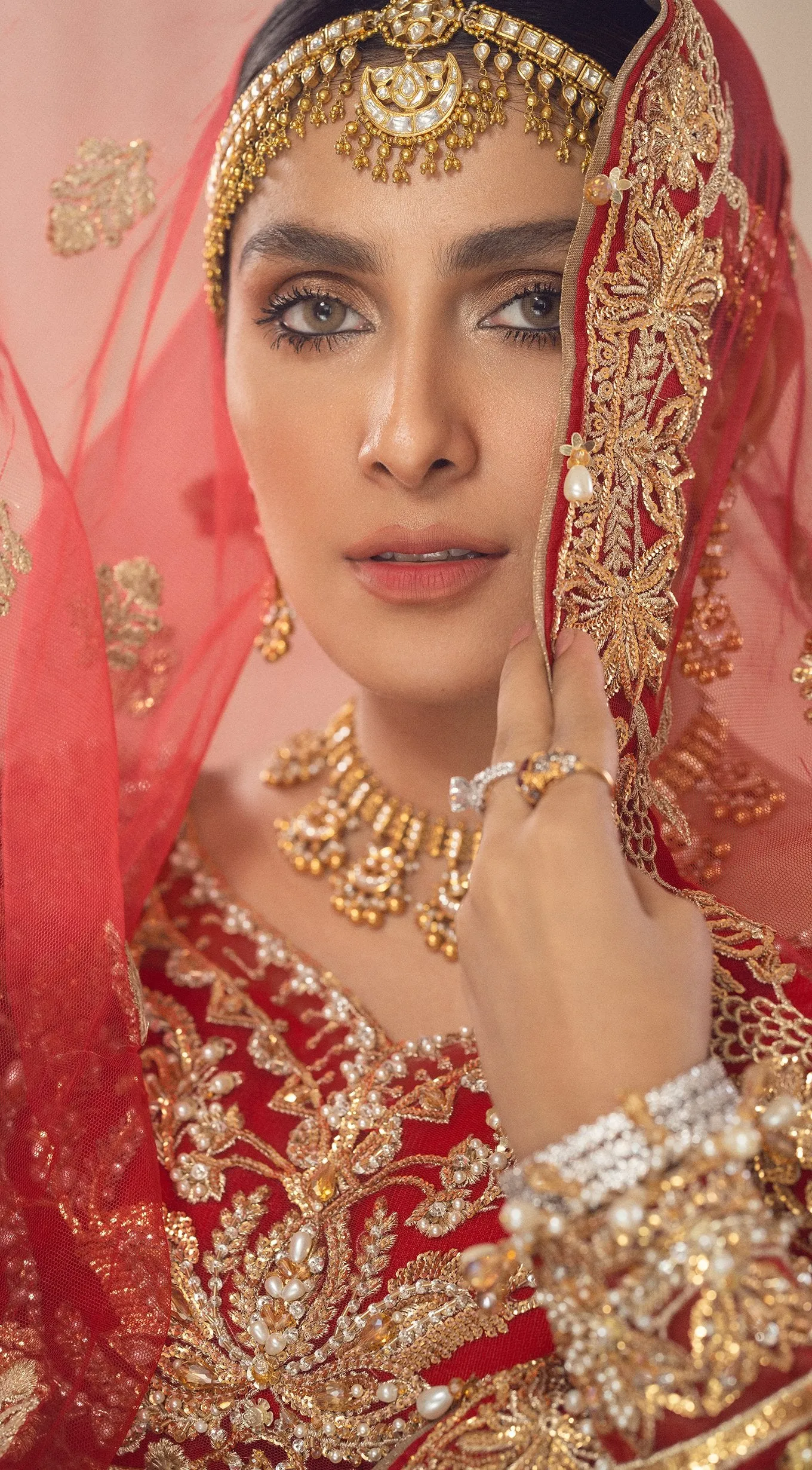 Heavy Dulhan Lehenga Chunni Gown Bridal Dress #BN1065