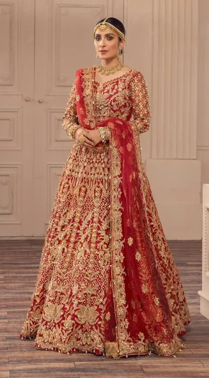 Heavy Dulhan Lehenga Chunni Gown Bridal Dress #BN1065