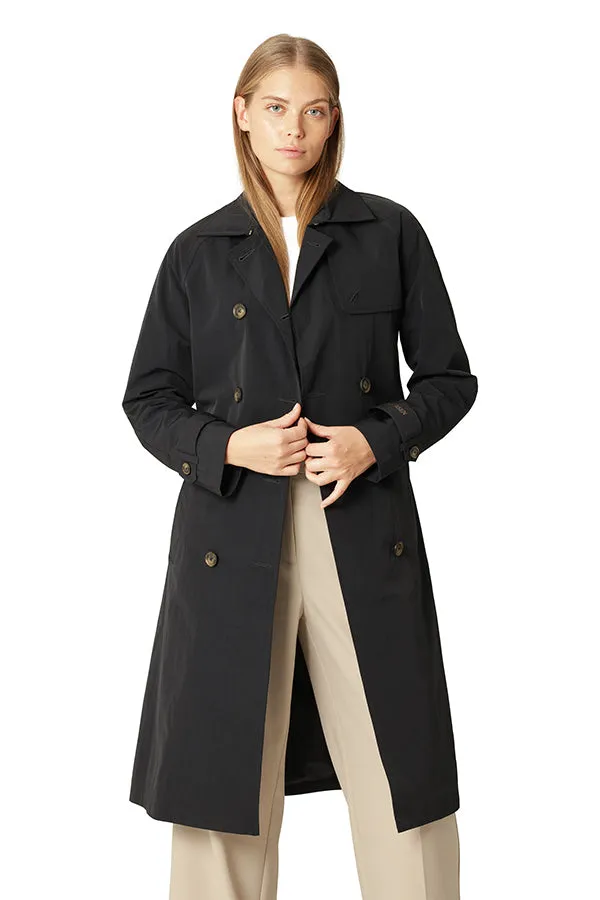 Ilse Jacobsen Dark Indigo Trench RainCoat