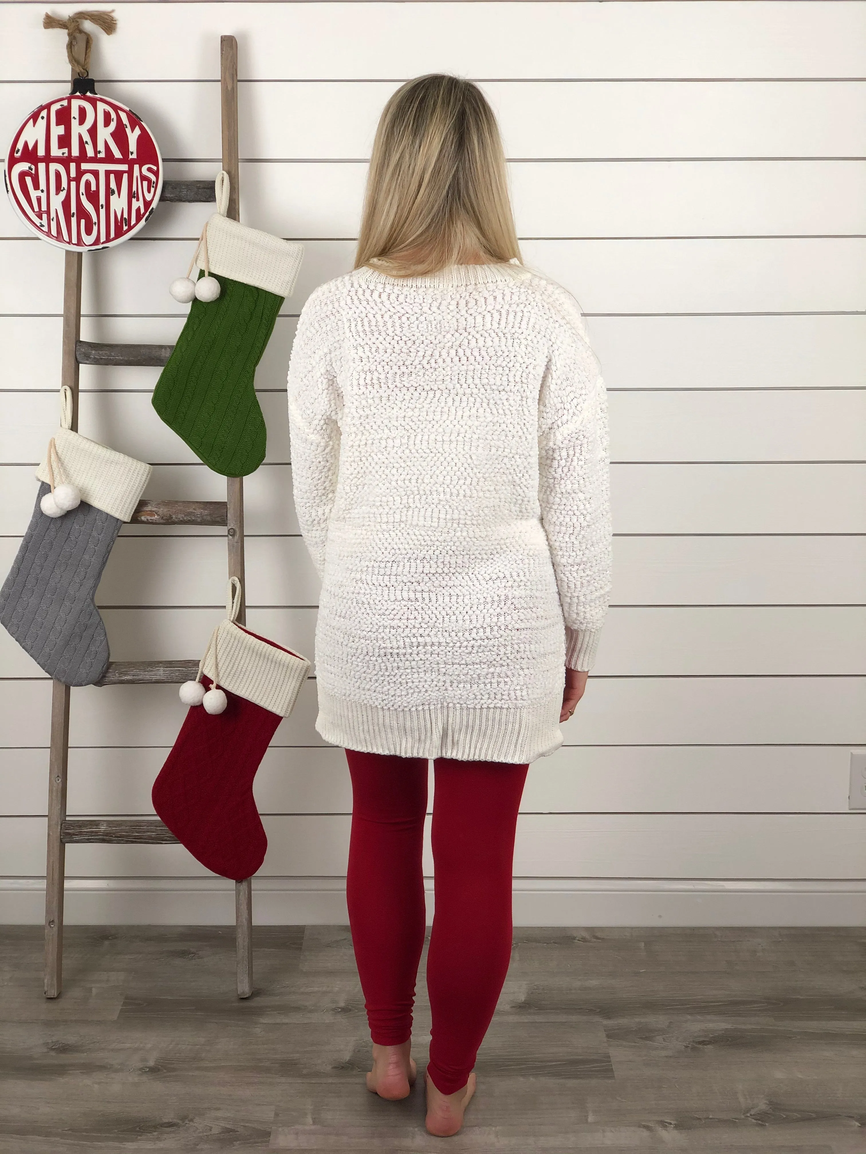 Ivory Popcorn Tunic