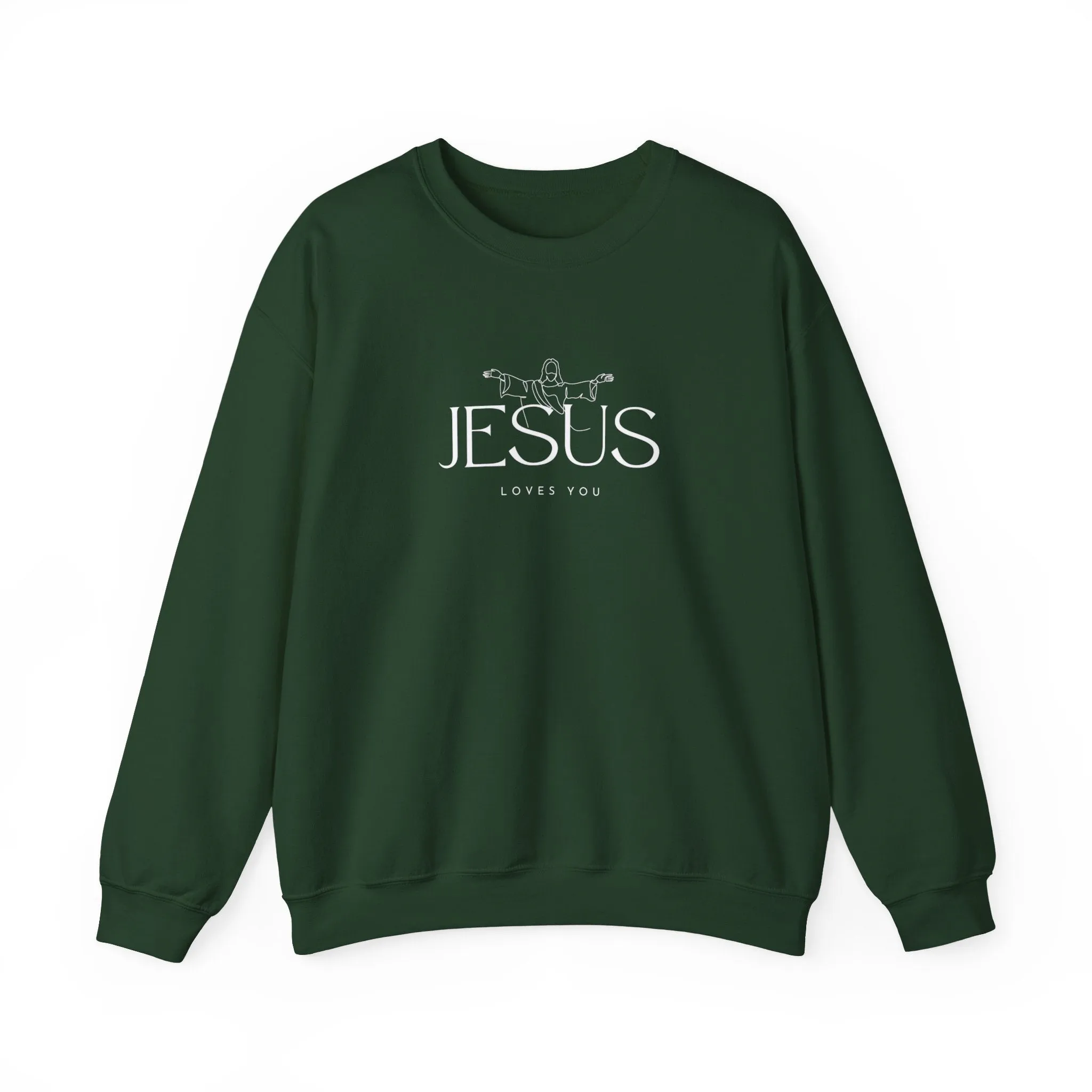 Jesus Loves You Crewneck Sweatshirt