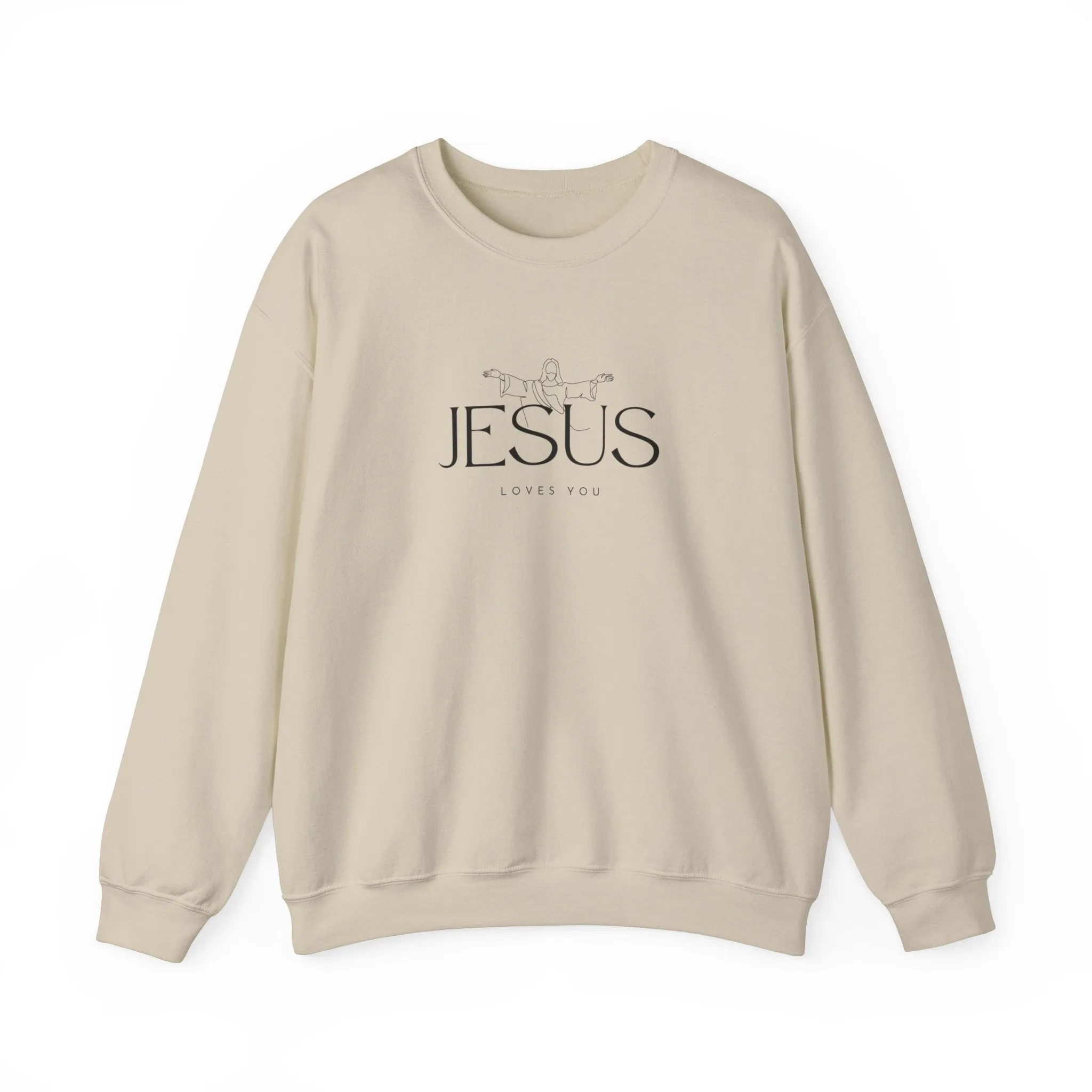 Jesus Loves You Crewneck Sweatshirt