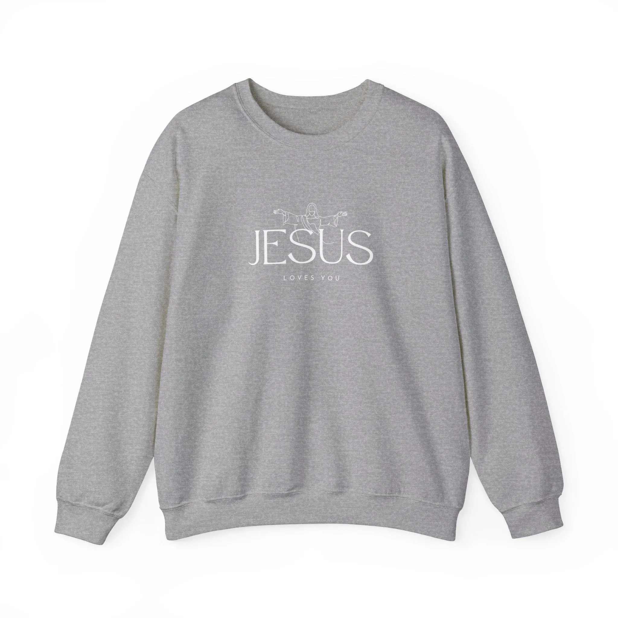Jesus Loves You Crewneck Sweatshirt