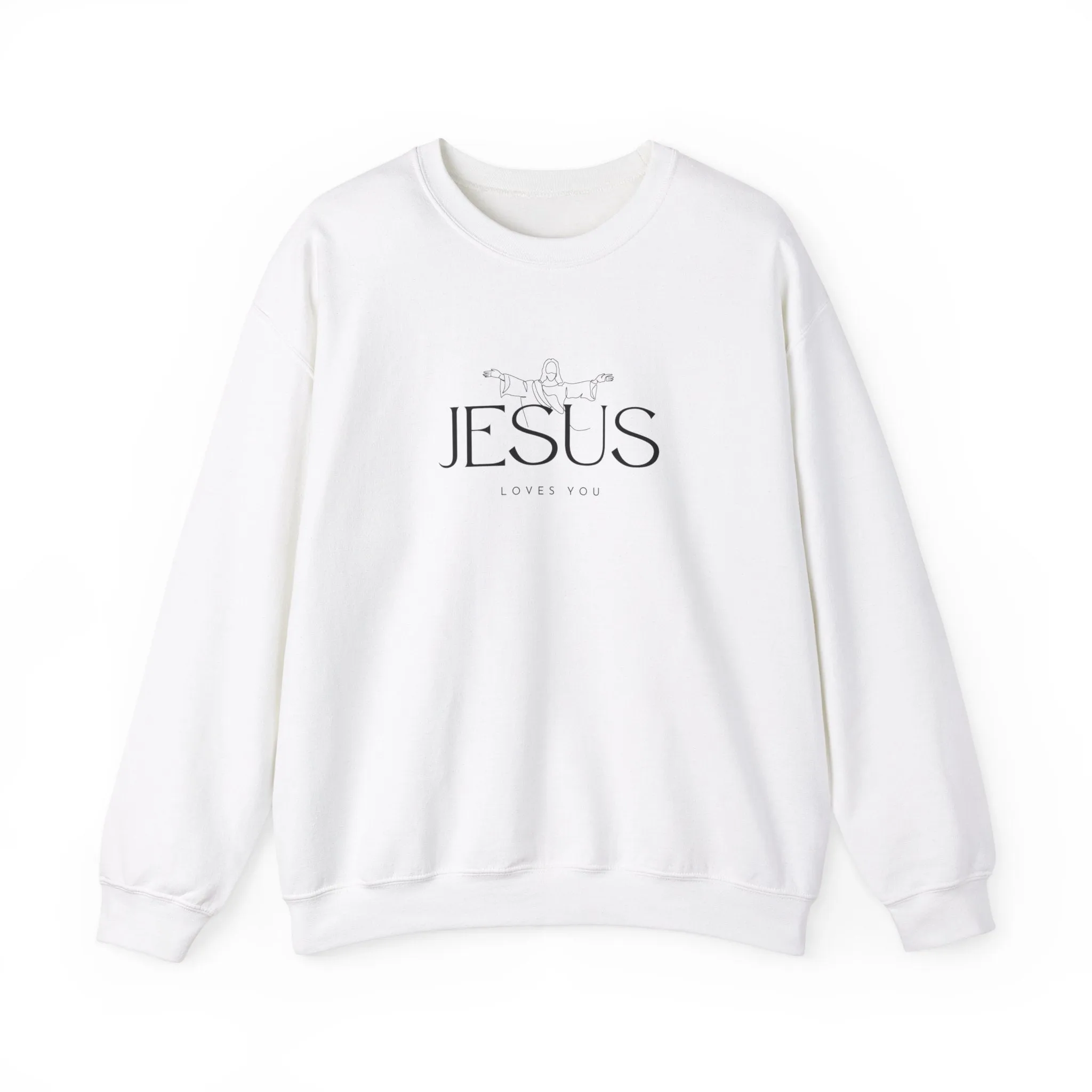 Jesus Loves You Crewneck Sweatshirt