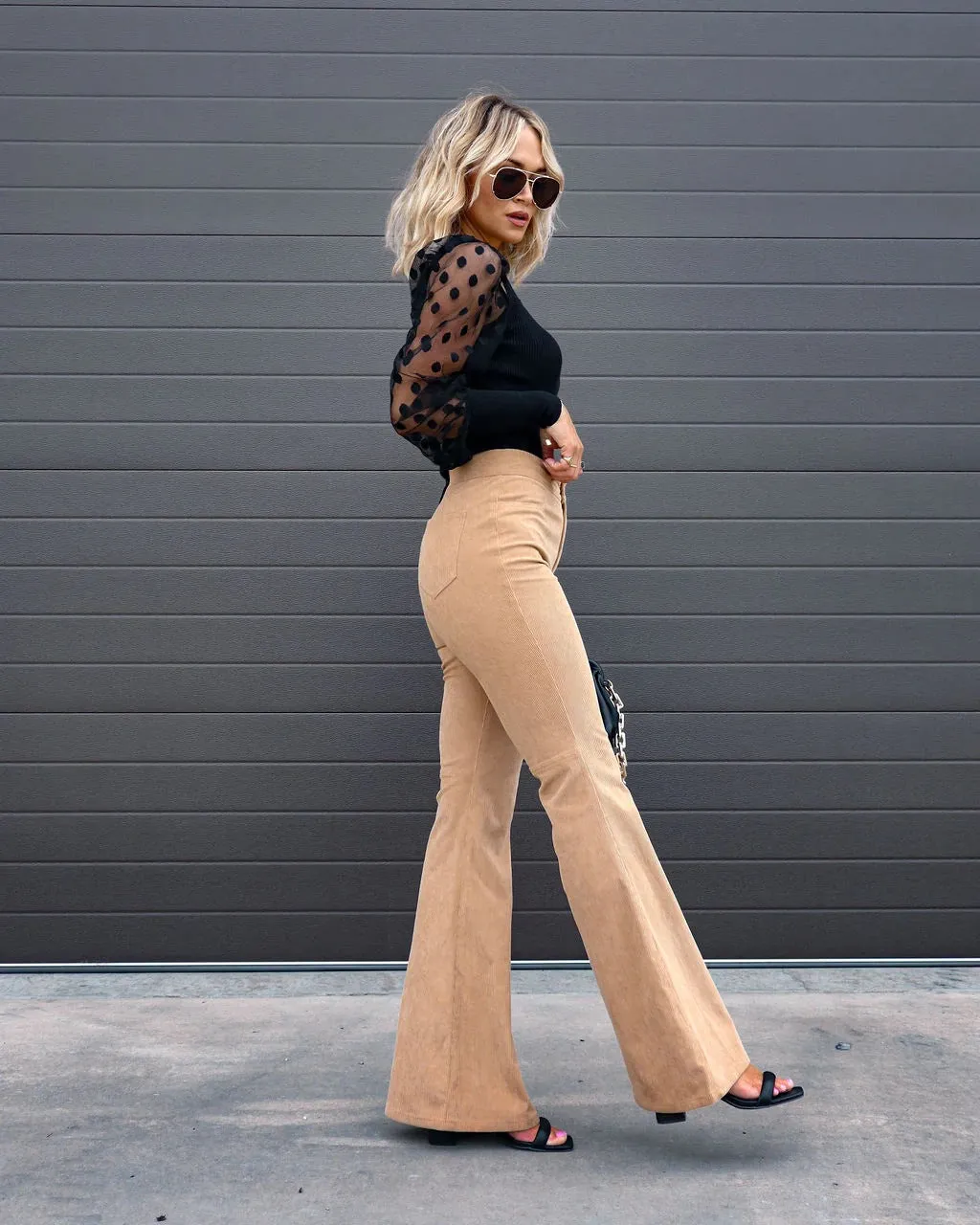 Josefa® | Vogue style flared trousers
