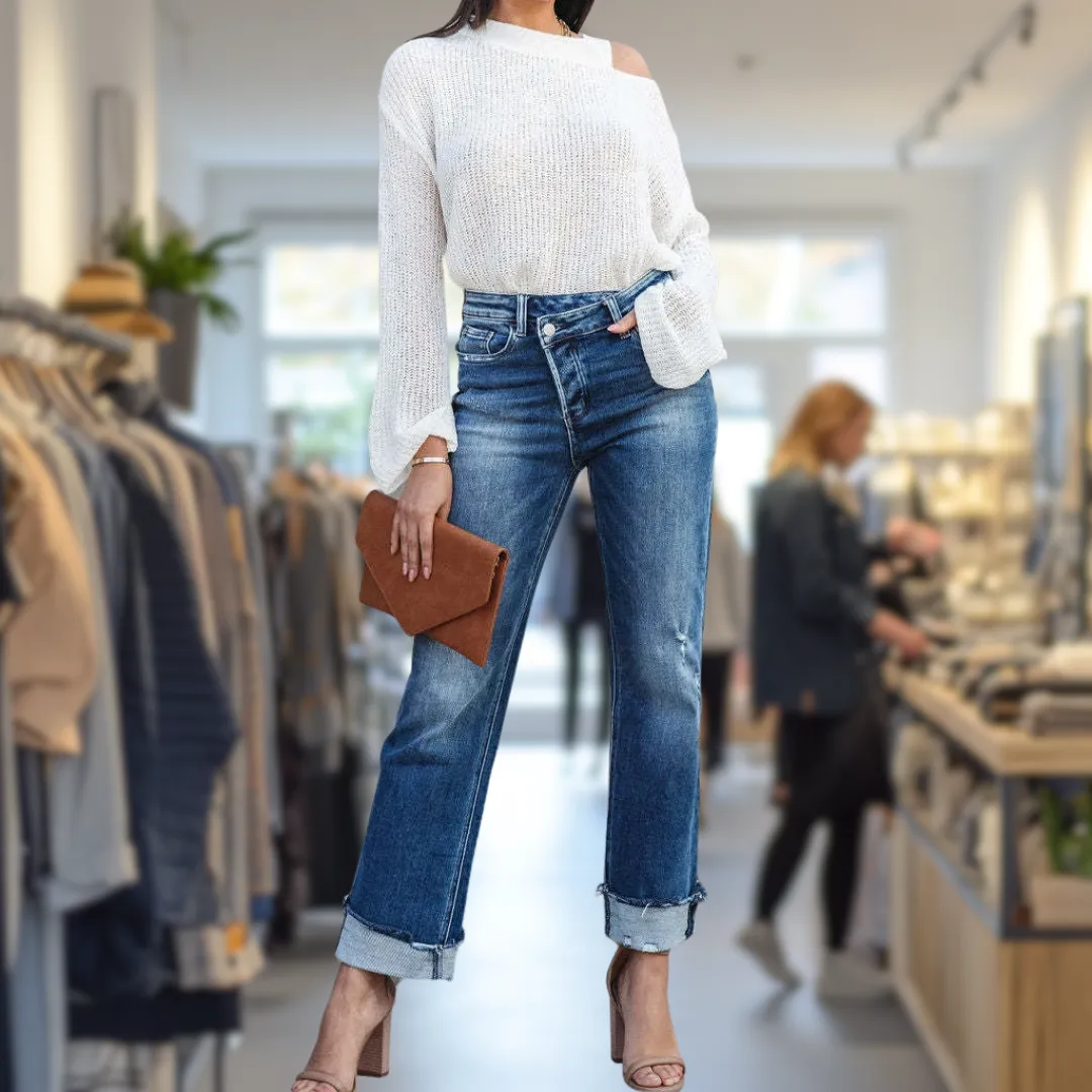 Judith® | Elegant flared trousers