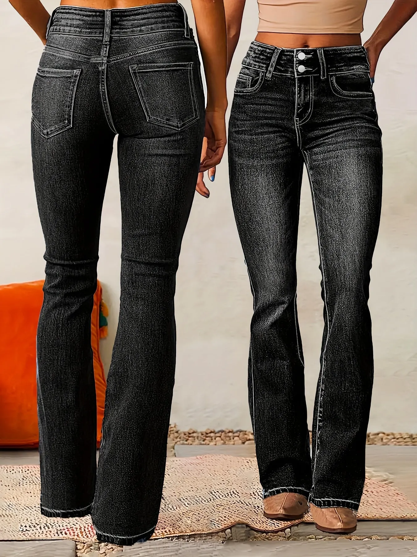 Judith® | High waist flared jeans