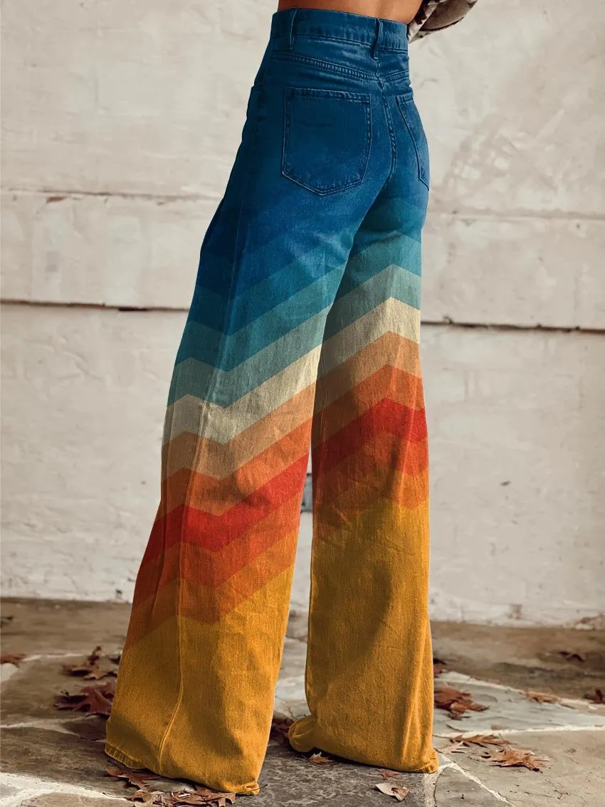 June® | Spectrum vintage flared trousers