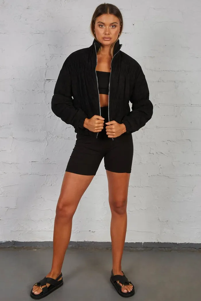 Kain Bomber Jacket - Black