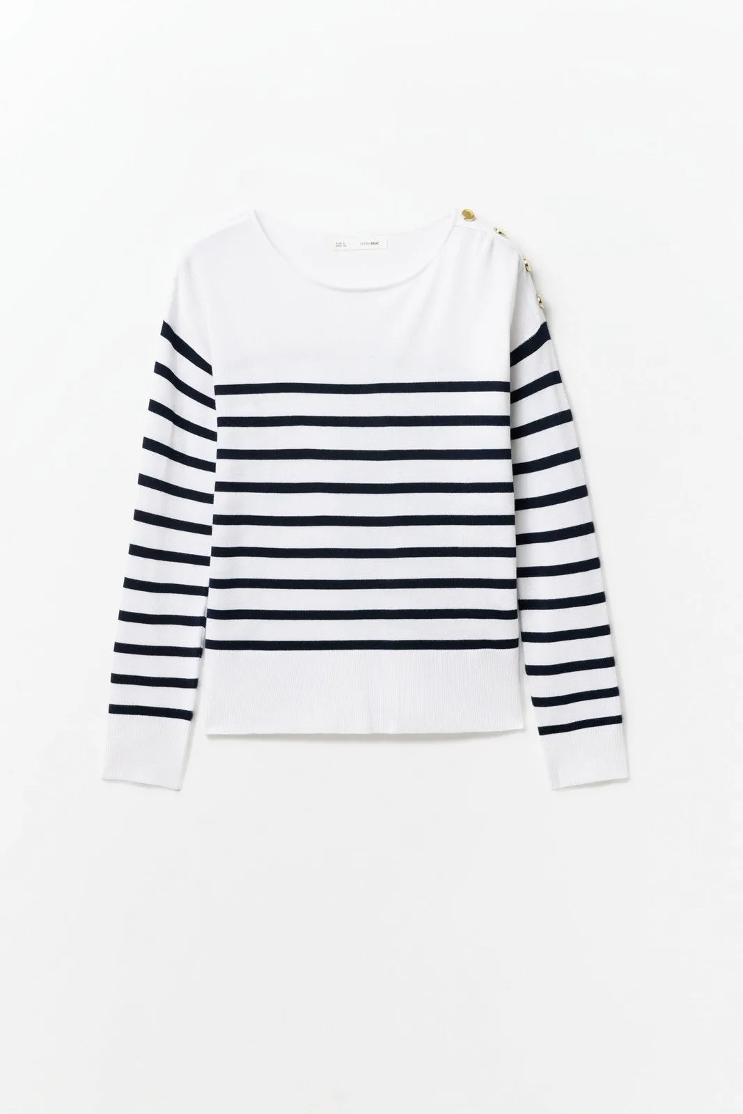 Knit sweater - White