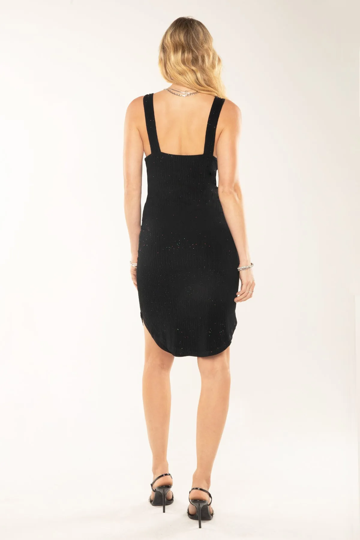 Knotted Shimmer Dress