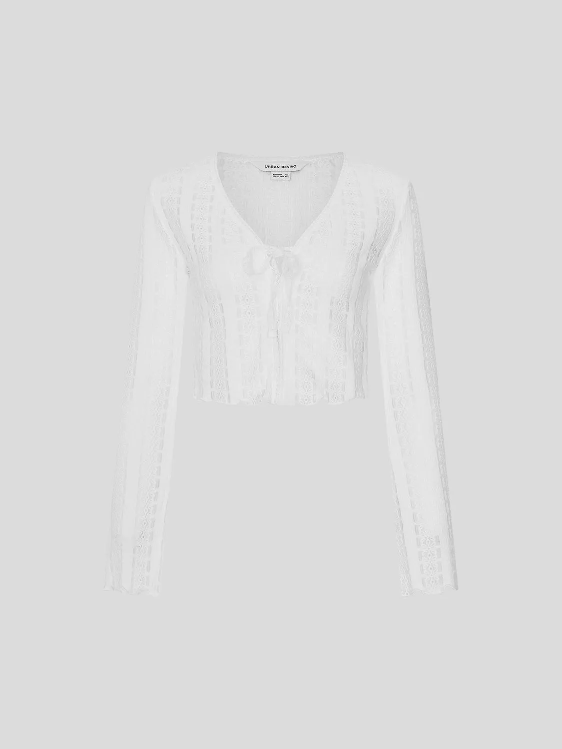 Lace Cropped Blouses