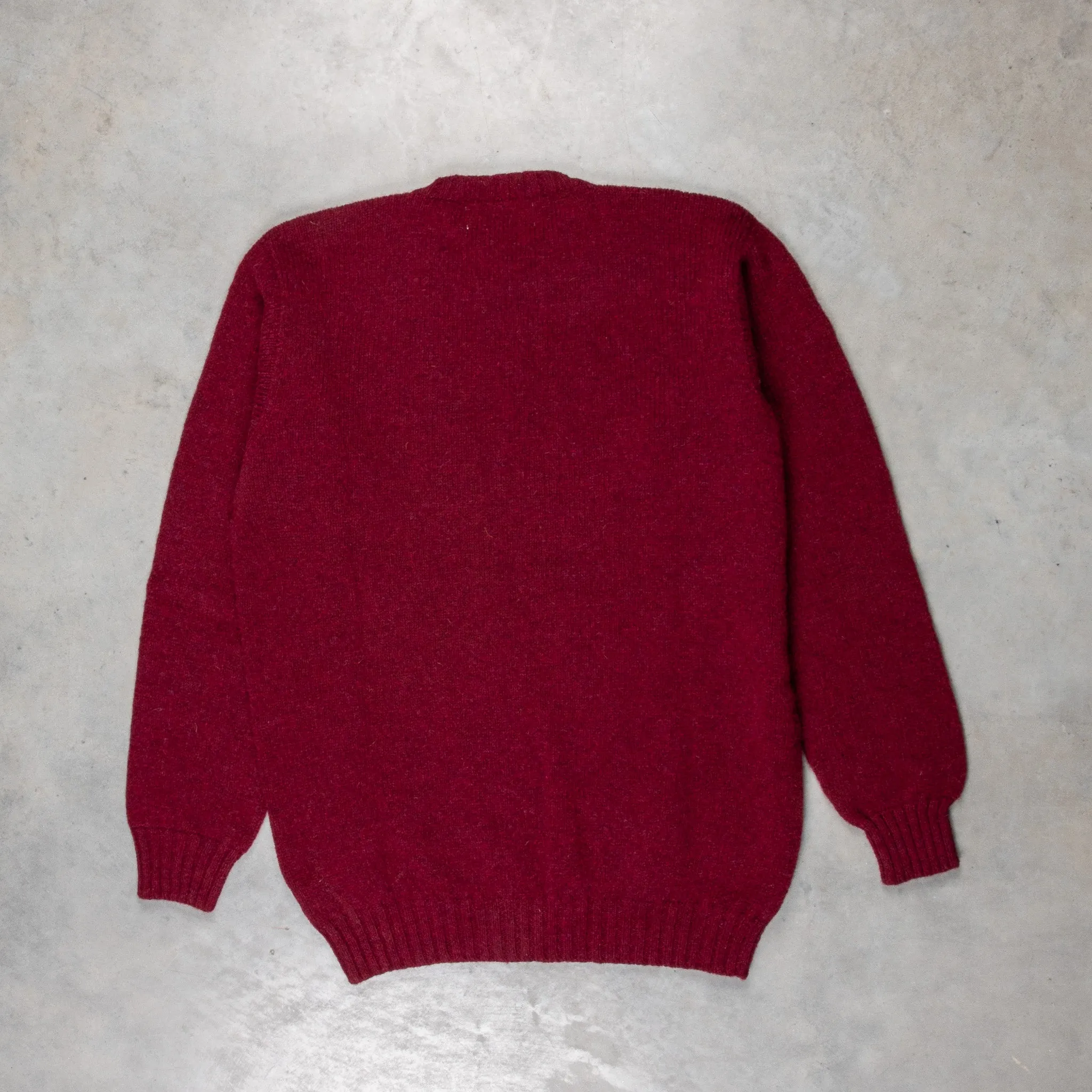 Laurence J. Smith  Super soft Seamless Crew Neck Pullover Bord Mix
